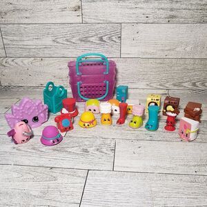 Shopkins Lot Of 20 Telephone Washers Refrigerator Shoes Vacuum Hats Food MORE